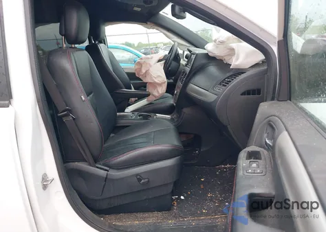 2018 Dodge Grand Caravan Gt из США, поврежденный, VIN 2C4RDGEG3JR341247